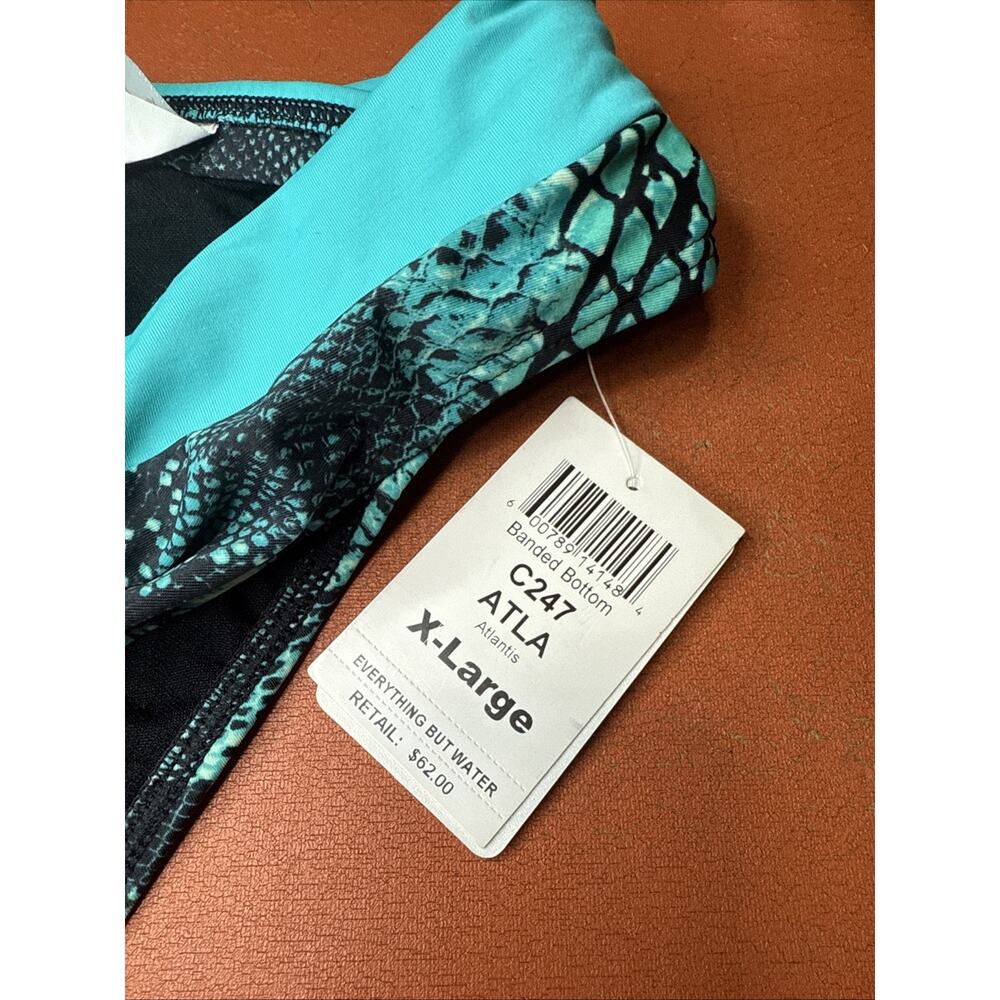Swim Systems Collection Banded Bikini Bottom Atlantis Size XL NWT Bottom Only - Picture 6 of 10